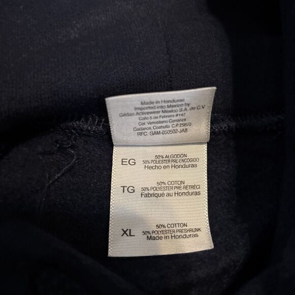 New York Meadowlands Stadium Hoodie Gildan tag - XL - RARE UNION (Jets, Giants) - Picture 9 of 10